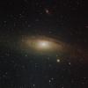 Andromède vue d un telescope numerique Copyright Raphael